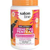 Creme De Pentear Gelatina Salon Line Definição Extraordinária 1Kg