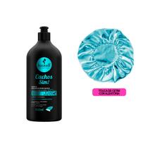 Creme de Pentear Haskell Cachos Sim 500ml +Touca Day After
