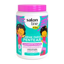 Creme De Pentear Infantil Salon Line Kids Sem Nós 1kg