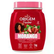 Creme de Pentear Morango 2 em 1 Origem 1KG Creme de Pentear Morango 2 em 1 Origem 1KG