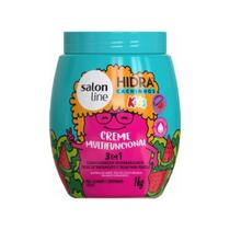 Creme De Pentear Multifuncional Kids Melancia 1kg Salon Line