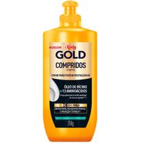 Creme de Pentear Niely Gold Compridos + Fortes Óleo de Rícino + D-Pantenol 250g