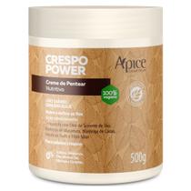 Creme De Pentear Nutritivo Apse Crespo Power Vegano Profissional Uso Diario - Escolha O Tamanho