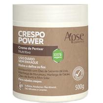 Creme De Pentear Nutritivo Crespo Power 500g Apse - Apse Cosmetics