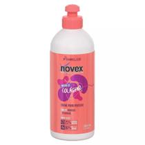 Creme de Pentear Reconstrução 300ml Novex Infusão de Colágeno Vegano Brilho Intenso