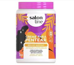 Creme de Pentear Salon Line Brilho Máximo 1 Kilo - SALON LINE (PREÇO MIN)