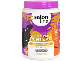 Creme de Pentear Salon Line Brilho Máximo 1kg