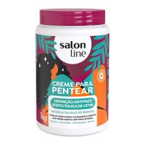 Creme de Pentear Salon Line Definição Antifrizz 1kg Creme de Pentear Salon Line Definição Antifrizz 1kg