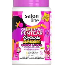 Creme de Pentear Salon Line Definição Duradoura Cachos à Prova 1Kg