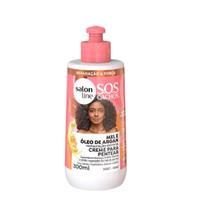 Creme De Pentear Salon Line SOS Cachos Mel e Óleo De Argan 300ml Creme De Pentear Salon Line SOS Cachos Mel e Óleo De Argan 300ml