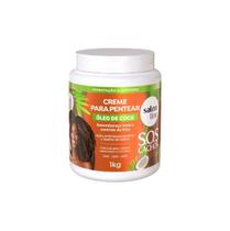 Creme de Pentear Salon Line SOS Cachos Óleo de Coco 1Kg Creme de Pentear Salon Line SOS Cachos Óleo de Coco 1Kg