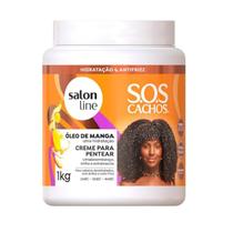 Creme de Pentear Salon Line SOS Cachos Óleo de Manga 1kg Creme de Pentear Salon Line SOS Cachos Óleo de Manga 1kg