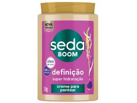 Creme de Pentear Seda Boom Definição Super - Hidratação 1kg