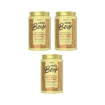 Creme De Pentear Seda Boom Volume Definiçao Flexivel 1Kg-3Un