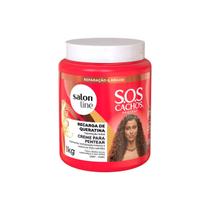Creme de Pentear SOS Cachos Recarga Queratina 1kg Salon Line Creme de Pentear SOS Cachos Recarga Queratina 1kg Salon Line