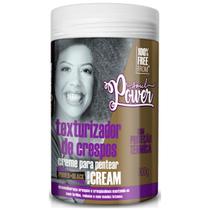 Creme De Pentear Soul Power Big Black Cream Texturizador Capilar Crespo Vegano Cabelo 800g