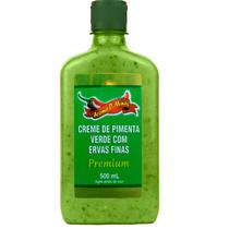 Creme de pimenta ervas finas premium 500ml - aroma de minas