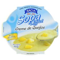 Creme de Queijos Light Sacia 450g Creme de Queijos Light Sacia 450g