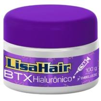Creme de Realinhamento Lisa Hair BTX Hialurônico Embelleze 100g