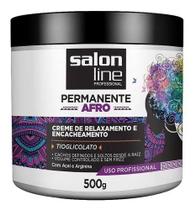 Creme de Relaxamento Permanente Afro Salon Line 500g