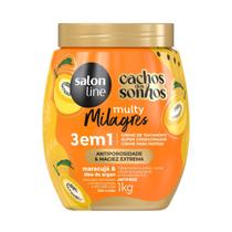 Creme de Tratamento 3em1 SalonLine MultyMilagre Maracujá 1kg Creme de Tratamento 3em1 SalonLine MultyMilagre Maracujá 1kg