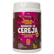 Creme de Tratamento Capilar Bombom de Cereja Cabelos Hidratados e Brilhantes Intense Griffus 1Kg