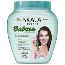 Creme de Tratamento Condicionador e Creme de Pentear Babosa 1kg Skala Creme de Tratamento Condicionador e Creme de Pentear Babosa 1kg Skala