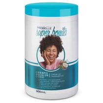 CREME DE TRATAMENTO CRESPO ÁGUA DE COCO PROBELLE SUPER BONITA 900mL CREME DE TRATAMENTO CRESPO ÁGUA DE COCO PROBELLE SUPER BONITA 900mL