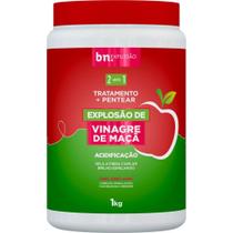 Creme de Tratamento e Pentear Beleza Natural Explosão Vinagre de Maçã 1kg