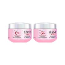 Creme De Tratamento Elseve 200Ml Glycolic Gloss - Kit C/2Un Creme De Tratamento Elseve 200Ml Glycolic Gloss - Kit C/2Un