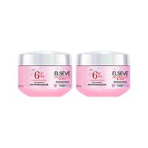 Creme de Tratamento Elseve 200ml Glycolic Gloss - Kit C/2un