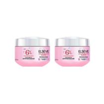 Creme De Tratamento Elseve 300G Glycolic Gloss - Kit C/2Un Creme De Tratamento Elseve 300G Glycolic Gloss - Kit C/2Un