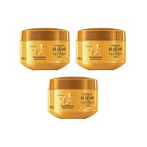 Creme De Tratamento Elseve 300G Oleo Extraordinario - 3Un