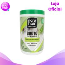Creme De Tratamento Intensivo Hidratrat Broto De Bambu Natuhair 1kg Creme De Tratamento Intensivo Hidratrat Broto De Bambu Natuhair 1kg