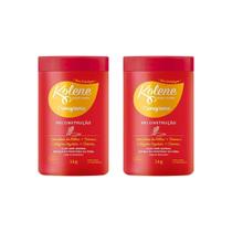 Creme De Tratamento Kolene 1000G Reconstrucao - Kit Com 2Un Creme De Tratamento Kolene 1000G Reconstrucao - Kit Com 2Un