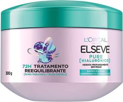 Creme de Tratamento L'Oréal Elseve Pure Hialurônico 300g - Limpeza profunda
