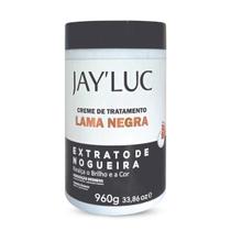 Creme De Tratamento Lama Negra Jay Luc 960G, Jay'Luc Cosméticos, Creme De Tratamento De Cabelo Com Extrato De Nogueira,