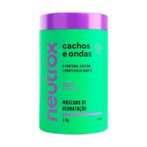 Creme de Tratamento Neutrox Cachos e Ondas 1kg Creme de Tratamento Neutrox Cachos e Ondas 1kg