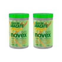 Creme De Tratamento Novex 1Kg Oleo De Abacate - Kit Com 2Un