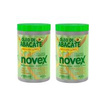 Creme de Tratamento Novex 400g Oleo de Abacate - Kit C/ 2un
