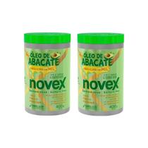 Creme De Tratamento Novex 400G Oleo De Abacate - Kit Com 2Un