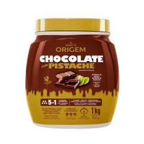 Creme de Tratamento Origem - Chocolate Com Pistache 5 Em 1 1kg Creme de Tratamento Origem - Chocolate Com Pistache 5 Em 1 1kg