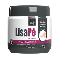 Creme de Tratamento para os Pés Bio Soft Lisa Pé Reparador Ácido Hialurônico 120g
