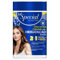 Creme de Tratamento para Pentear e Máscara Hidratante 2 em 1 Special By Fattore 1kg Todos os Tipos de Cabelo