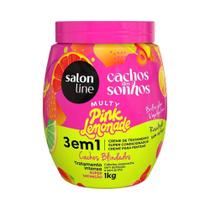 Creme de Tratamento Salon Line Multy 3 em 1 Pink Lemonade 1kg
