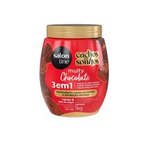 Creme de Tratamento Salon Line Multy Chocolate 3 em 1 Cachos dos Sonhos 1kg Creme de Tratamento Salon Line Multy Chocolate 3 em 1 Cachos dos Sonhos 1kg