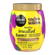 Creme de Tratamento Salon Line Multy Irresistível 3 em 1 Cachos dos Sonhos 1kg Creme de Tratamento Salon Line Multy Irresistível 3 em 1 Cachos dos Sonhos 1kg