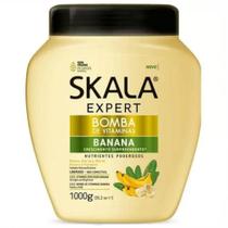 Creme de Tratamento Skala Bomba de Vitaminas com Banana 1KG Creme de Tratamento Skala Bomba de Vitaminas com Banana 1KG