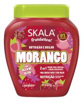 Creme de Tratamento Skala Morango 1000g: Nutrição e Brilho para Cabelos Secos - Linha Frutástica