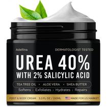 Creme de ureia Adellina 40% com ácido salicílico para pele seca e rachada